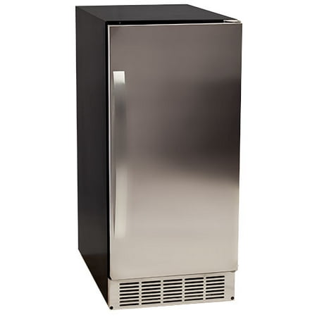 EdgeStar 50 Lb. Undercounter Clear Ice Maker with Drain (Best Rated Under Counter Ice Maker)