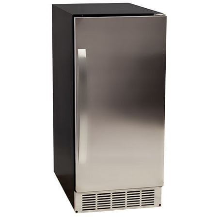EdgeStar 50 Lb. Undercounter Clear Ice Maker with Drain Pump
