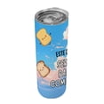 thumbnail image 1 of Termo de 590 ml. diseño divertido Este dia sera pan comido regalo original, 1 of 4