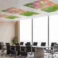 thumbnail image 5 of Fluorescent Light Covers 4 Pack 4x2 ft Lily Of The Valley Ceiling Light Covers Dewdrop Sunlight Light Filters for Classroom, Office & Home, Drop Ceiling Light Covers, 5 of 8