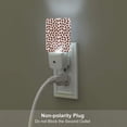 thumbnail image 4 of Naloa Coffee Rugby Night Lights Plug into Wall, Dusk to Dawn Sensor Warm White Led Night Light 0.5W, Nightlight suit for Adults, Bedroom, Bathroom, Hallway, Kitchen, 4 of 5