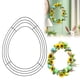 thumbnail image 2 of Girlandas de flores con diferentes formas Soporte para guirnaldas de flores Huevo de Pascua Guirnalda de alambre metalizado Accesorios de decoración DIY, 2 of 8