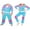 Blue, variant on SUNSIOM 90s Hip Hop Costumes Outfits, Retro Tracksuit, Patchwork Long Sleeve Coat Long Pants, 80s Costumes for Men and Women