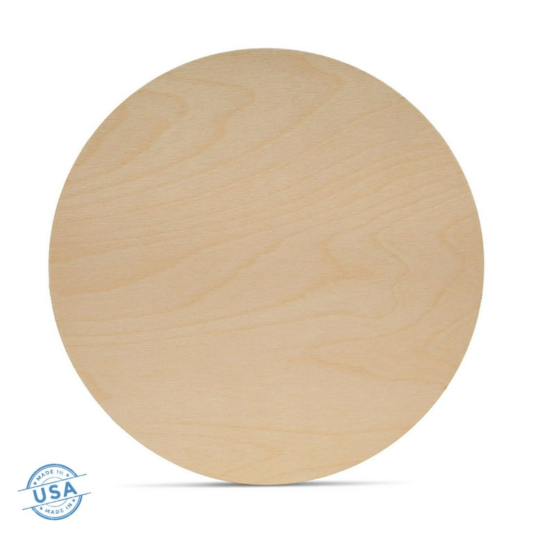 Wood Circles 20 inch, 3 Thicknesses, Unfinished Birch Sign Plaques | Woodpeckers | 1/2 Thick | Michaels