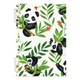 thumbnail image 3 of joogoo Spiral Journal Notebook Cute Panda Leaves Floral College Ruled Notebooks 8.3" x 5.7" 2 PCs, 3 of 8