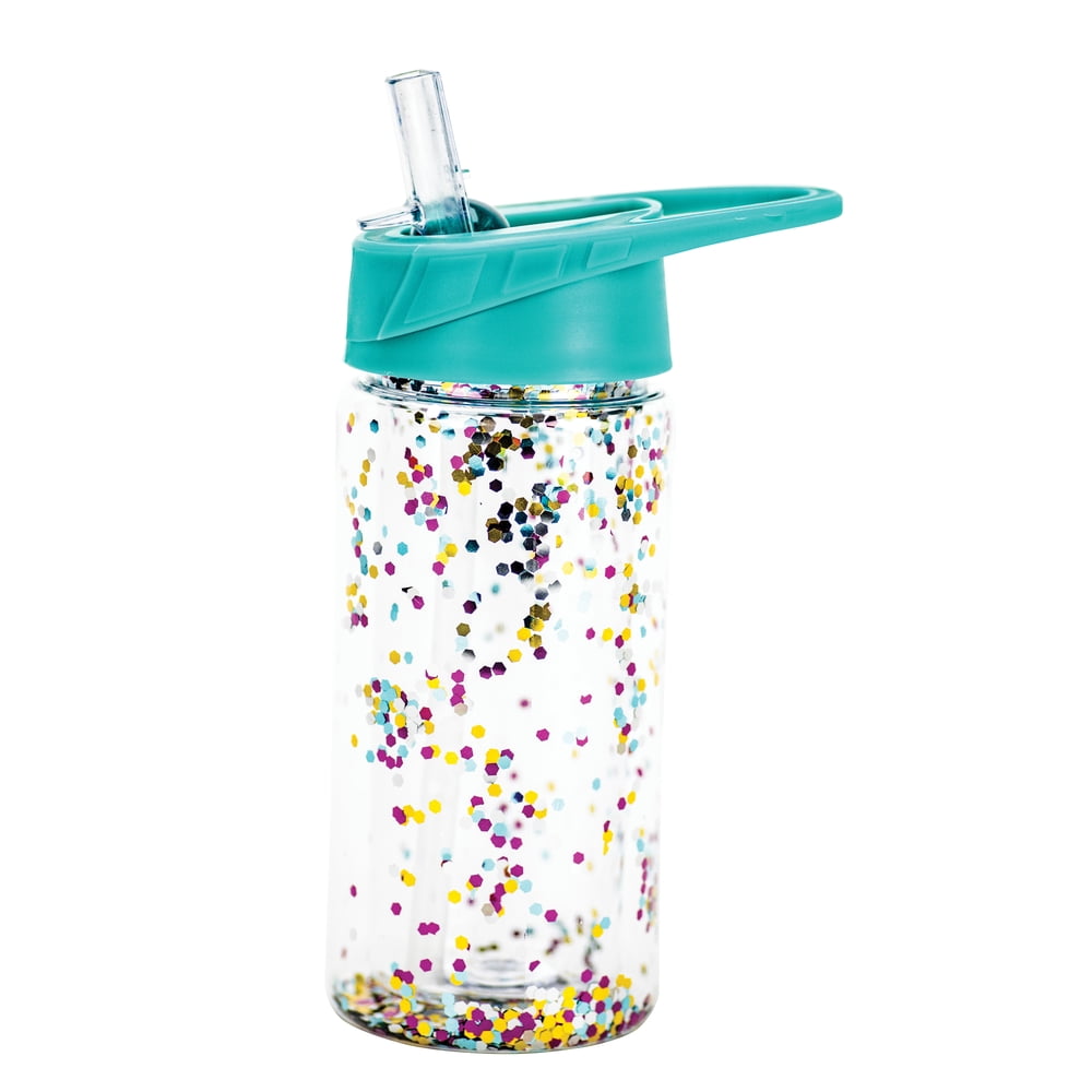 Kids Insulated Sport Water Bottle, 10oz, MultiColor Glitter