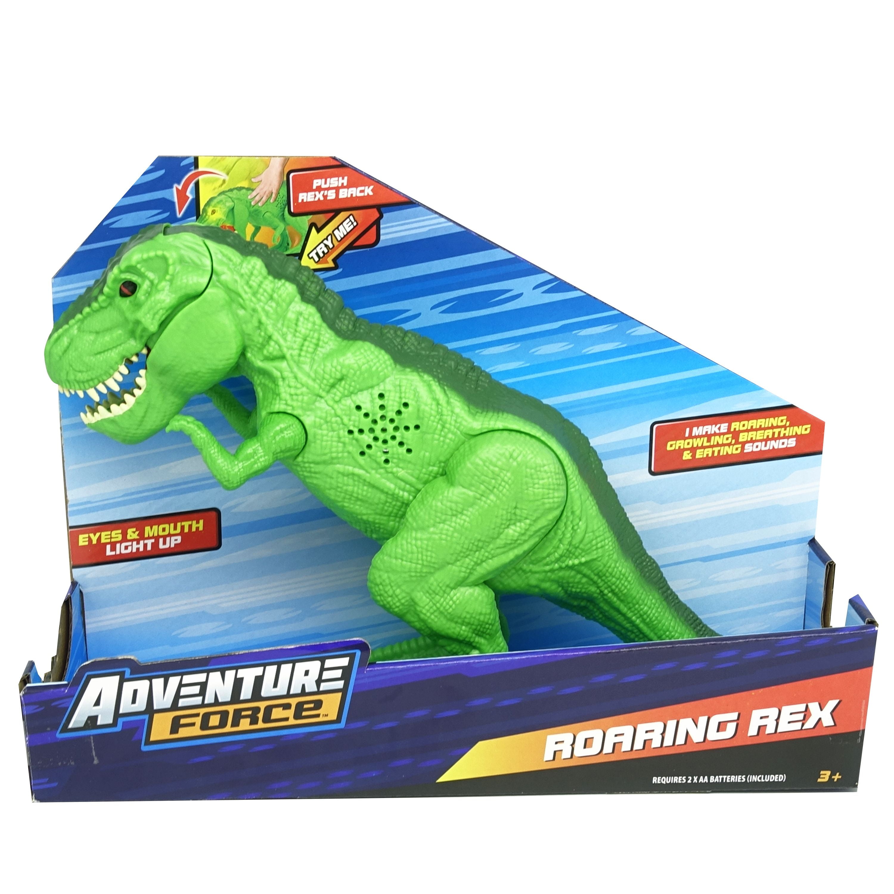 Dinosaur with moving arms push along 