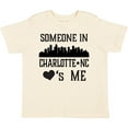 thumbnail image 3 of Inktastic Charlotte North Carolina Someone Loves Me Boys or Girls Toddler T-Shirt, 3 of 5