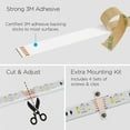 Merkury Innovations Smart LED Strip Lights, 6.5ft, Trimmable, Dimmable