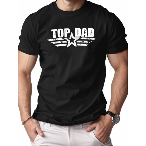Camiseta casual de hombre 100% algodón, camiseta de verano casual de manga corta, camiseta de hombre Top Dad de puro algodón, ajuste cómodo