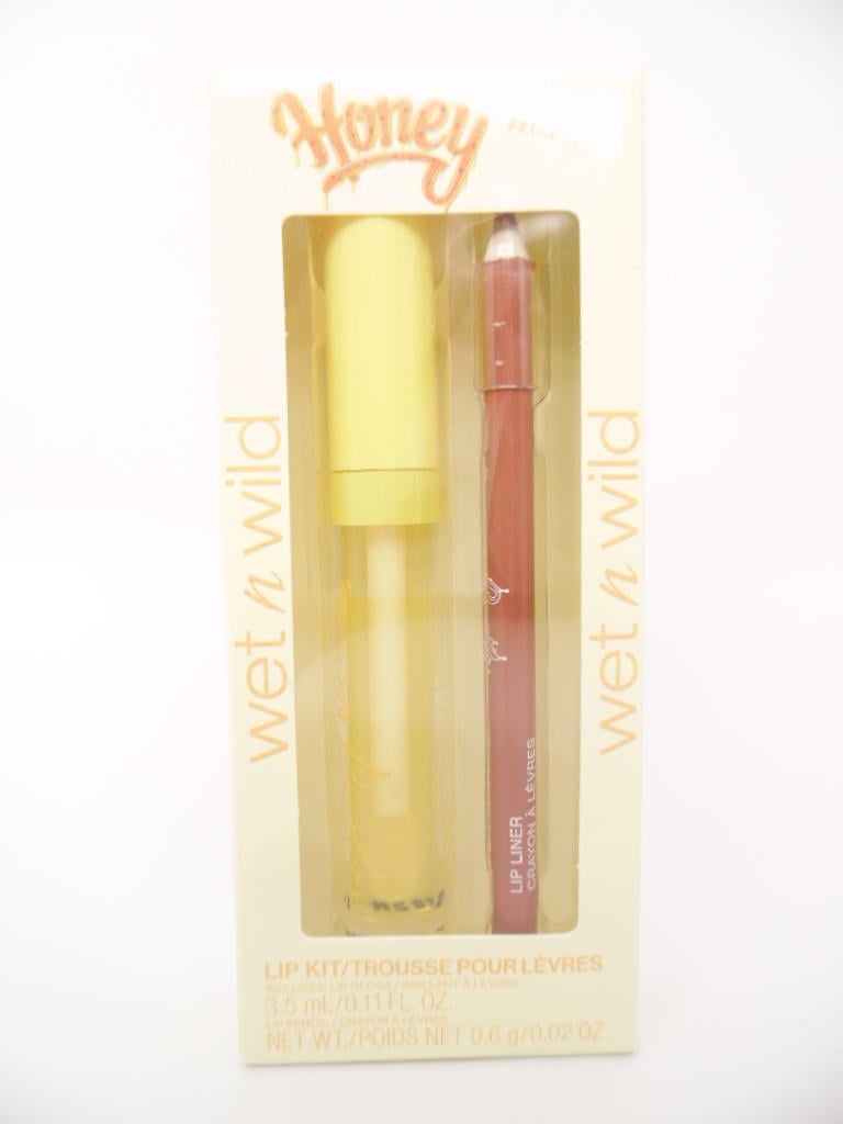 Wet n Wild Wild Crush Lip Kit (Lip Liner + Lip Gloss) - Honey - 0.11 fl. oz