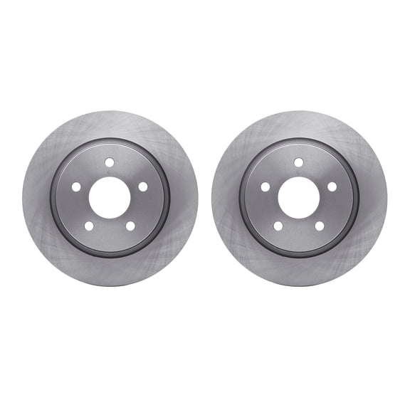 Dynamic Friction Company Rear Brake Rotors 6002-54083