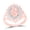 14Kt Rose, variant on Diamond NK Fashion Virgin Mother Mary Ladies Ring 0.4cttw