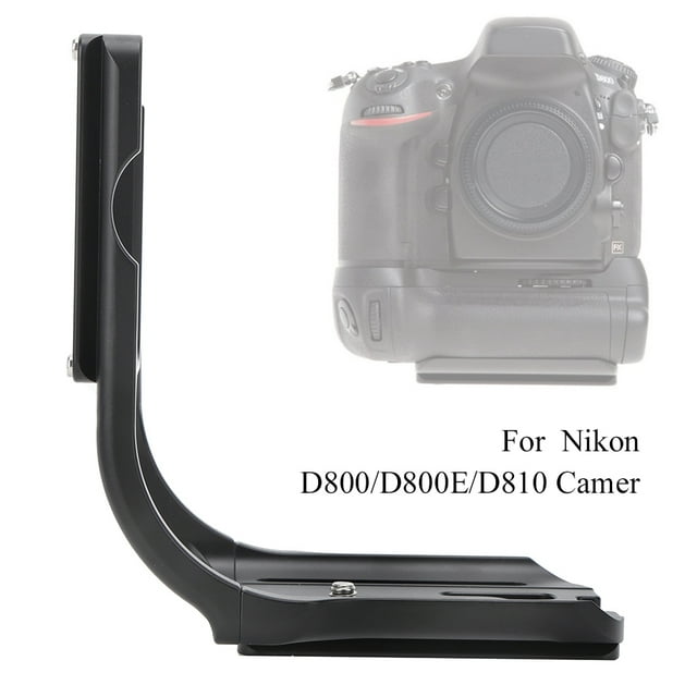 Camera Hand Grip, Aluminum Alloy Easy To Install Cameras Quick Release Bracket for D800 D800E D810