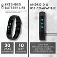 iTouch Slim Interchangeable Fitness Activity Tracker with Bonus Strap