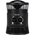 thumbnail image 1 of calefactor eléctrico termoventilador portátil 20 m2 negro circular, 1 of 7
