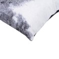 thumbnail image 2 of Natural Torino Kobe Cowhide Pillow | Grey & white | 18"x18", 2 of 3