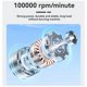 thumbnail image 4 of Ventilador Portátil de Mano con Motor Sin Escobillas de 100 000 RPM, Ventilador de Chorro Turbo de Alta Velocidad, Ventilador para Exteriores, Súper Potente, Color, 4 of 5