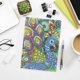 thumbnail image 2 of Cuadros Decorativos DIY pavo real forma especial diamante pintura 50 páginas A5 Sketchbook libro de dibujo JShteea Nuevos Originales, 2 of 8