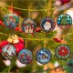 thumbnail image 5 of (LL041) Adornos Navideños Adornos Acrílicos para Árboles Navidad Con Puntos Brillantes Ambiente Navideño 8 Piezas (diamante Forma Especial Un Lado) Con Video, 5 of 9