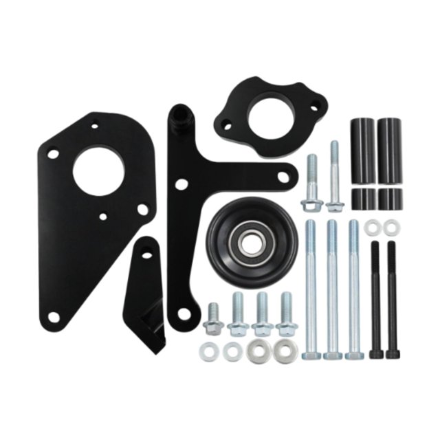 Alternador de bomba de dirección asistida LS alternador de montaje bajo parte de la parte automotriz de aluminio Aleación resistente resistente al Negro