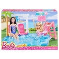 thumbnail image 4 of Barbie Glam Pool Party Playset with Themed-Accessories, 4 of 5