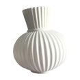 thumbnail image 1 of Jarrón sencillo, único, nórdico, elegante, adorno multiusos, arreglo de flores secas blanco M, 1 of 4