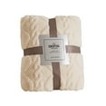 Aminojy Throw Blankets for Bed Thickened Sofa Blanket Plush Soft