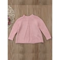 thumbnail image 4 of Kids Toddler Baby Girl Long Sleeve Warm Sweaters Coat Knitted Cardigan Outerwear, 4 of 6