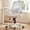 Beige, variant on NEO CHAIR Office Desk Ergonomic Computer Mesh Chair with Lumbar Mid Back Support Adjustable Height Swivel Rolling Wheels Comfy Task Vanity Chair for Home Bedroom Study (Black)