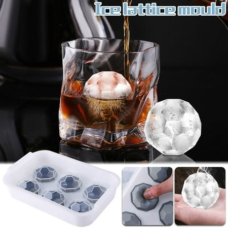 

Creative Ice Mold Whiskey Ice Hockey 6 Food Grade Ice Box Silicone Ice