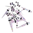 thumbnail image 1 of Ampliador del oído,del oído Camillas las formas cónicas,Stretch plugs,tapones para los oídos de la forma cónica,oreja Cono Palillo,oreja de la forma cónica del ampliador,cirios, 1 of 8