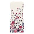 thumbnail image 4 of Yuwull Sun Dresses for Women 2023 Summer Casual Tshirt Sleeveless Knee Length Dresses for Women Flowy Sun Dress Beach Swimsuit Cover Ups, 4 of 4