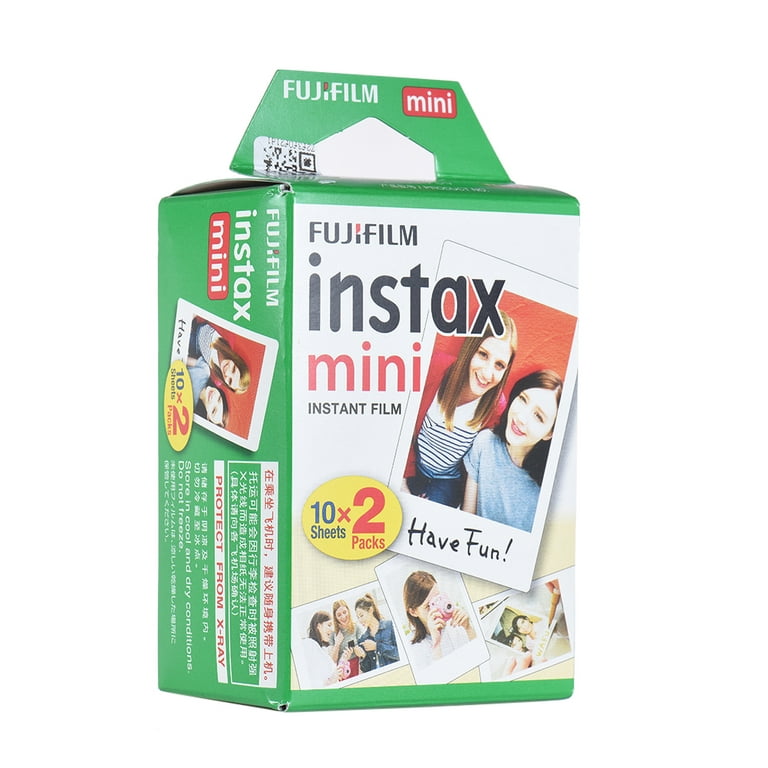 Fujifilm Instax Mini Instant Film White 100 Sheets Color Photo Paper Fuji  Mini 9, Mini 8, Mini 7s, Mini 8+, Mini 70, Mini 90, Share Printer SP-2
