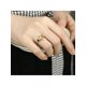 thumbnail image 3 of 1pc S925 Sterling Silver Classic Star Shaped Index Finger Ring For Women, Fashionable & Personalized Meteor Ring Style Jewelry For Cocktail Party, 3 of 5
