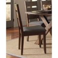thumbnail image 2 of Bowery Hill Ladder Back Dining Chair in Knotty Nutmeg and Gray, 2 of 2