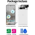 thumbnail image 7 of SINBEE [2+2 Pack] for Google Pixel 7 Pro Screen Protector and Camera Lens Protector, 9H Tempered Glass, Ultrasonic Fingerprint Compatible for Google Pixel 7 Pro 5G Glass Screen Protector, 7 of 7