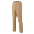 thumbnail image 6 of NinXxx Men's Versatile All Season Cargo Zipper Button Hem Solid Plus Size Outdoor Trousers Coffee XL, 6 of 6