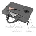 thumbnail image 3 of Laptop Sleeve Case Water Resistant Protective 15.6 inch Carry Bag with Top Handle for Acer Aspire 5, Dell Latitude, Toshiba, Sony, LG, 3 of 8