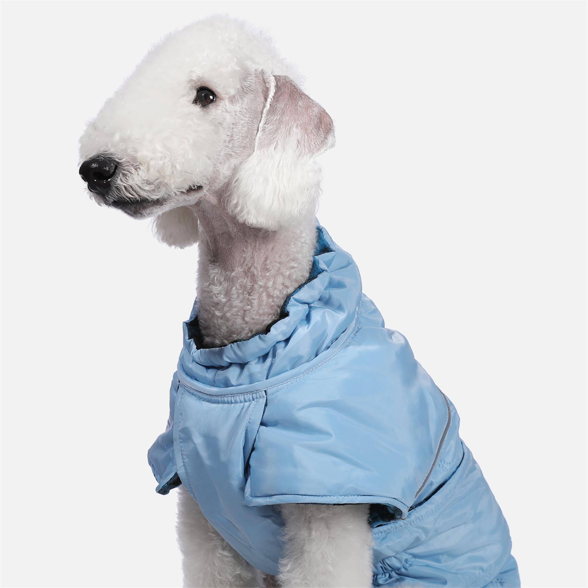 Kadyn Reversible Water Repellent Dog Jacket Pets Apparel Winter Warm Outdoor Sport Dog Coats for Winter Cold Weather Puppy Comfort Vest, Blue XL Kadyn Reversible Water Repellent Dog Jacket Pets Apparel Winter Warm Outdoor Sport Dog Coats for Winter Cold Weather Puppy Comfort Vest, Blue XL