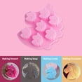 thumbnail image 5 of Vpqnee Paquete de 3 Moldes de Chocolate de Silicona de Unicornio de Tamaño Mediano con 7 Cavidades para Hacer Gomitas con Forma de Unicornio, Chocolate, Cubitos de Hielo, Mousse de Jalea, Pastel peque, 5 of 5