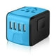 thumbnail image 1 of Adaptador de corriente universal Ormromra 2.4A 4xUSB adaptador europeo cargador de pared inteligente, 1 of 6