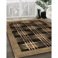 thumbnail image 3 of Ahgly Company Machine Washable Indoor Square Contemporary Midnight Gray Area Rugs, 3' Square, 3 of 7
