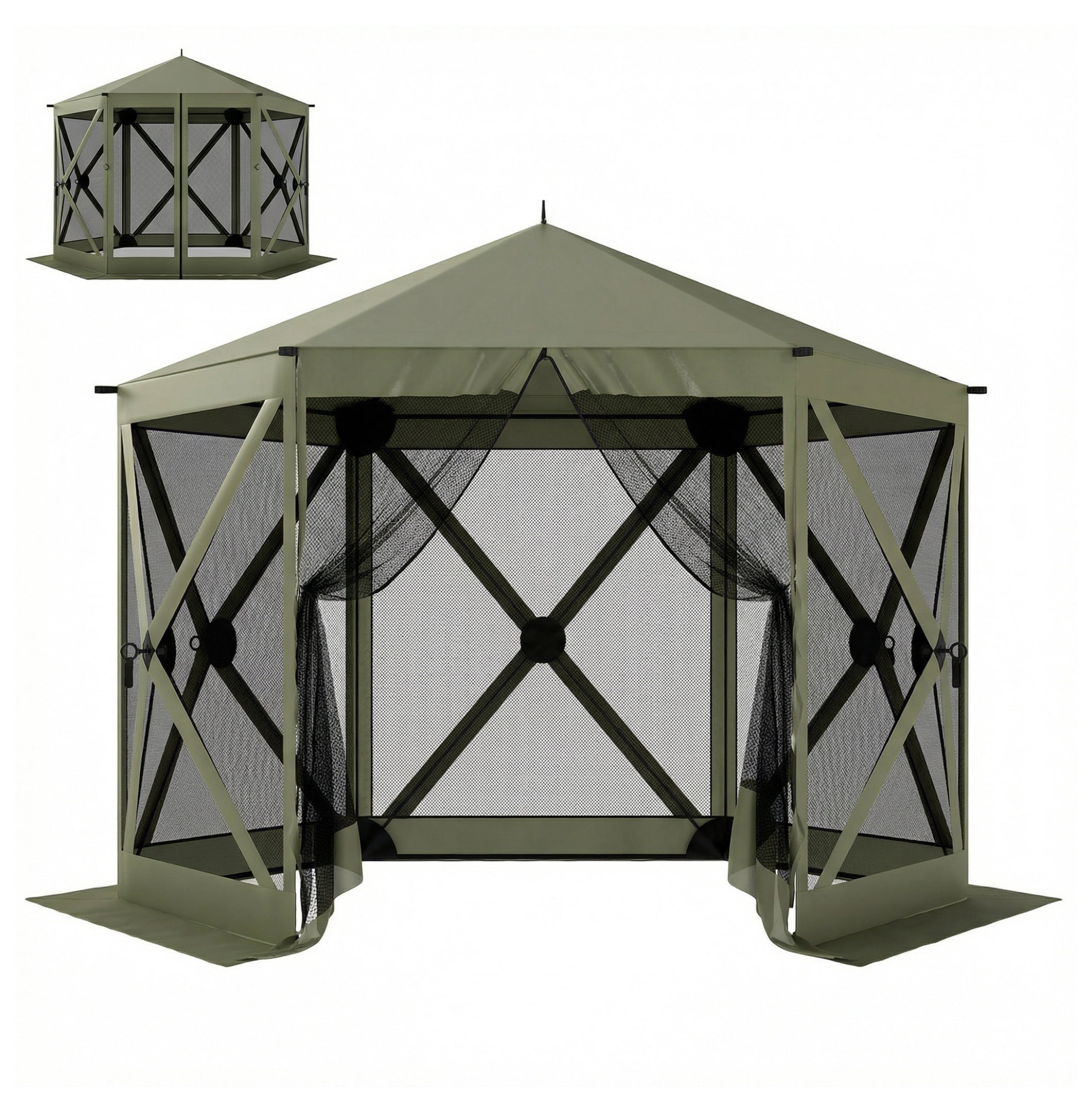 Gazelle Tents™ T-Hex Hub Tent Overland Edition, Waterproof, UV
