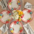 thumbnail image 5 of The Pioneer Woman Fancy Flourish Stoneware Dinner Plate, 5 of 7