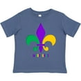 thumbnail image 3 of Inktastic Mardi Gras Fleur De Lis Girls Toddler T-Shirt, 3 of 5