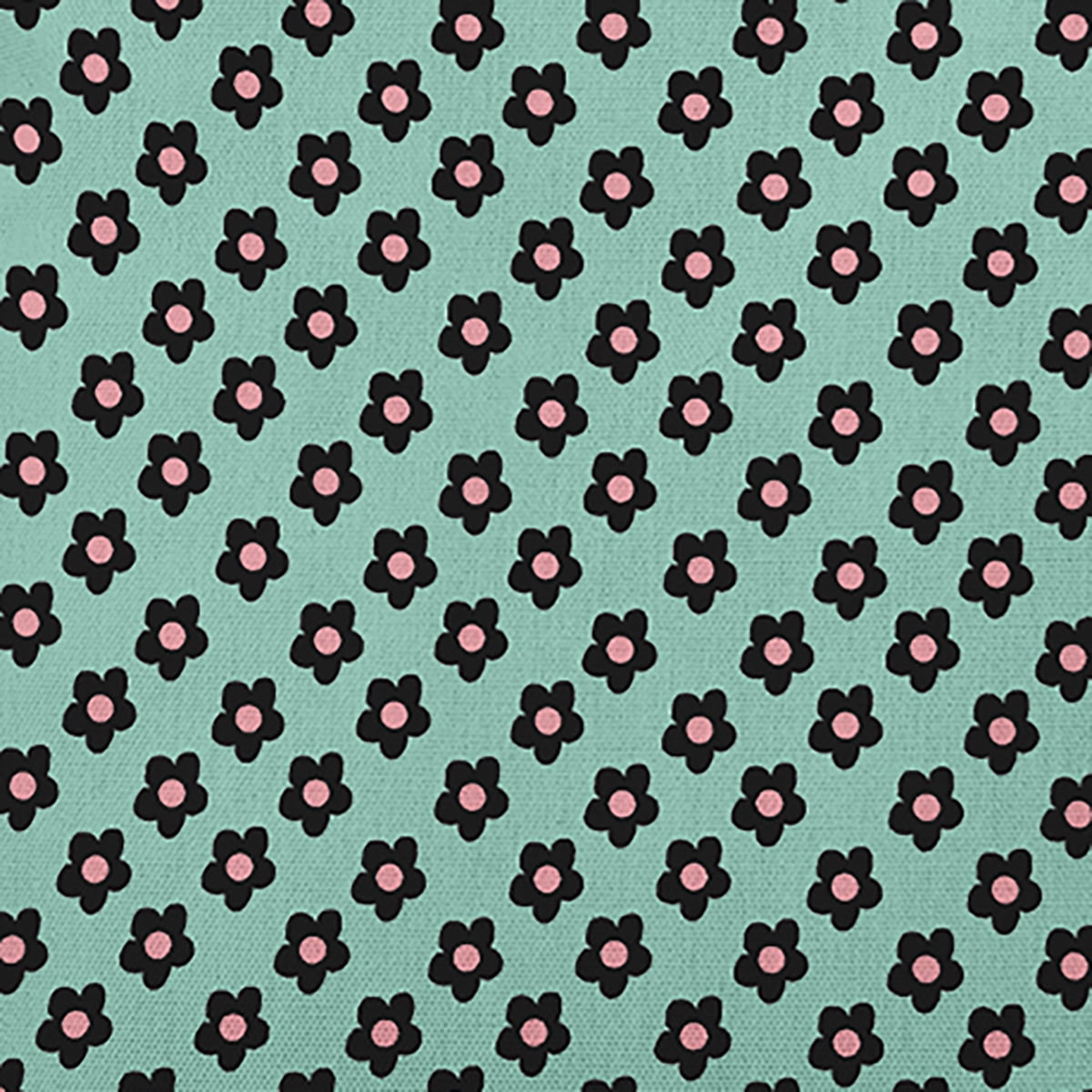 18" x 18" Simply Daisy Flower Power Polyester Indoor/Outdoor Pillow, Spring Green Qty 1
