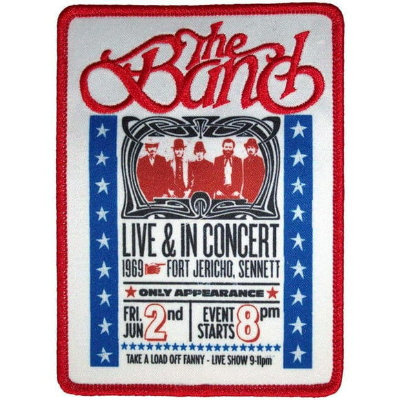 The Band Live & In Concert Iron On Patch