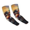 thumbnail image 2 of Goofa Cool Cat With Sunglasses Pattern UV Sun Protection Arm Sleeves, UPF 50 Sports Cooling Arm Compression Sleeves for Men Women Teenager, 2 of 8