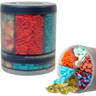 10 Pill Bottle Storage Container Pet Tin Vial White 100Ml Screw Cap Jar  Medicine